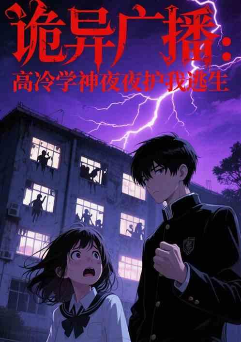 诡异广播：高冷学神夜夜护我逃生