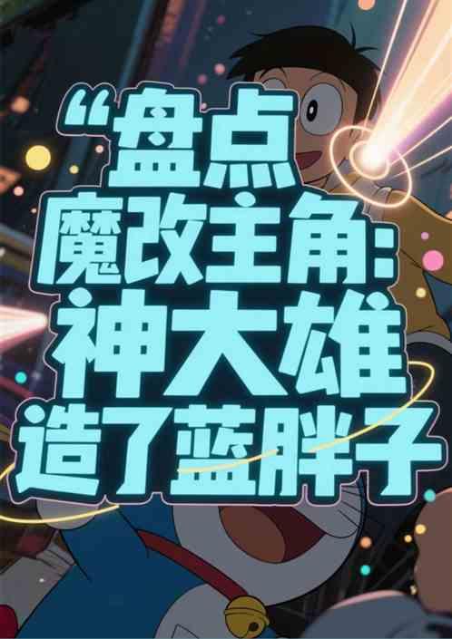 盘点魔改主角：神大雄造了蓝胖子